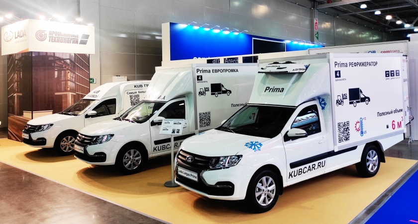 АВТОМОБИЛИ LADA НА ВЫСТАВКЕ COMTRANS 2021